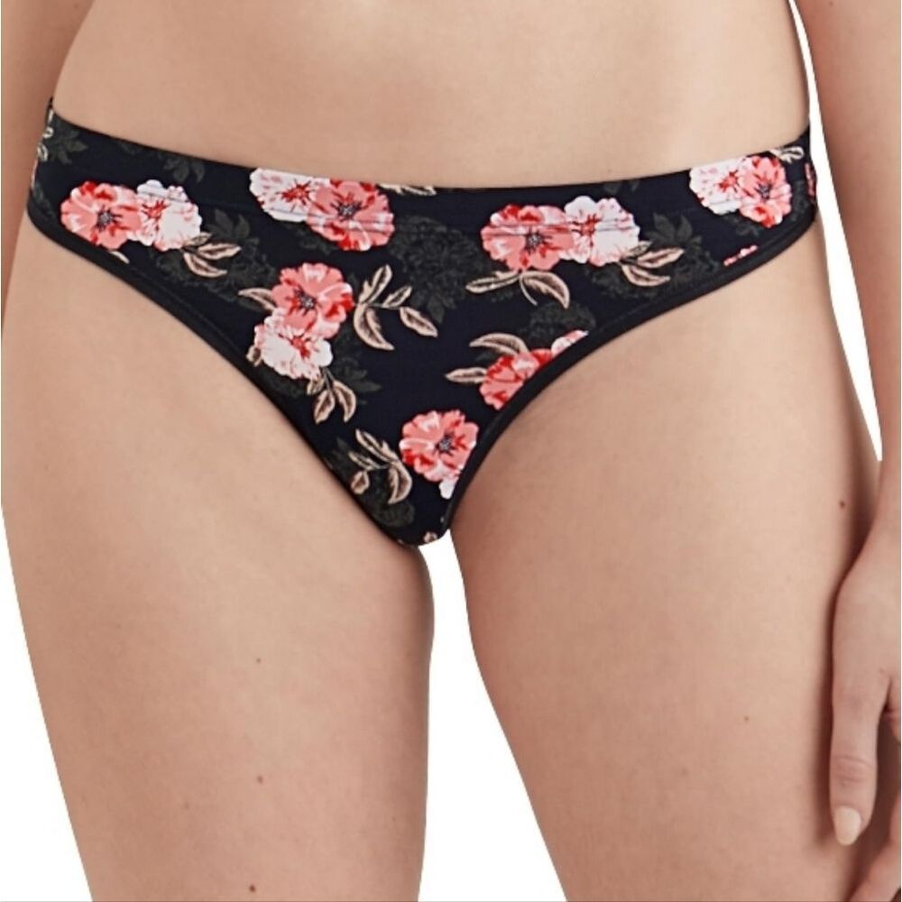 Maidenform Barely There‎ Floral Print Thong